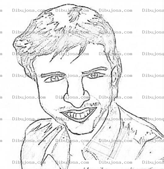 Dibujo para colorear Dibujo De Chayanee Para Pintar Y Colorear A Chayanne Cantante Chayan De Puerto Rico