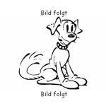 Dibujo para colorear Dibujo Del Perro De Pepita Y Lorenzo Para Pitar Y Colorear