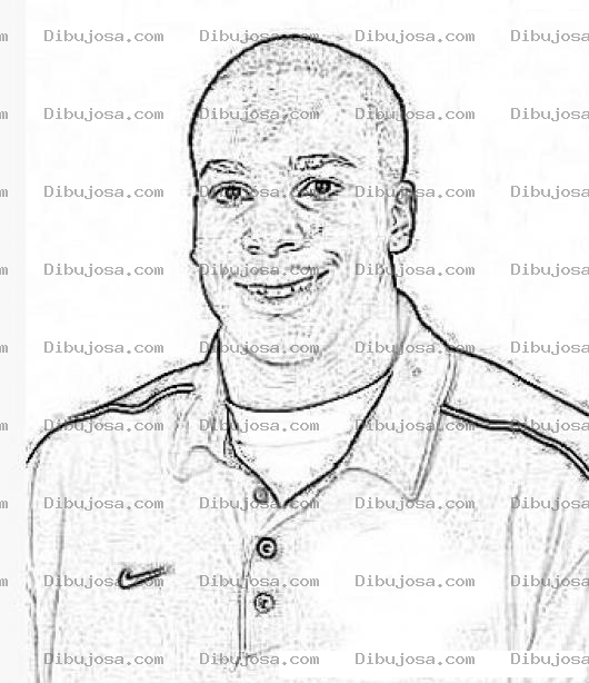 Dibujo para colorear Jahvid Best Nfl Player Coloring Page Para Pintar Y Colorear