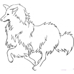 Dibujo para colorear Perro colorear