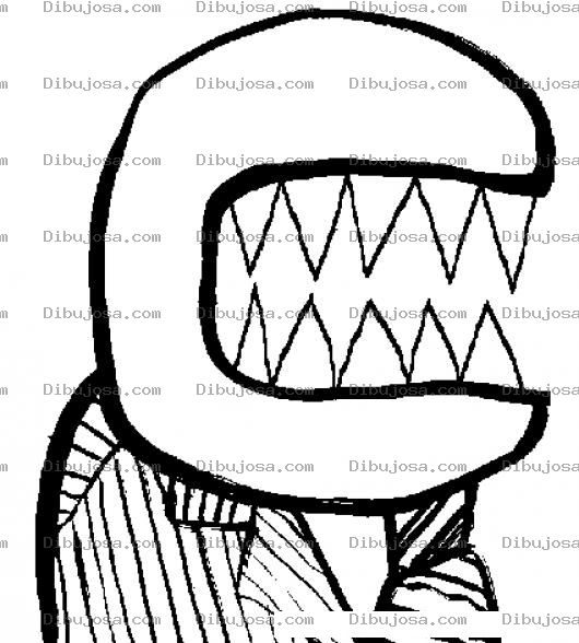 Dibujo para colorear Dibujo De Jefe Reganon Rabioso Y Malhumorado Para Pintar Y Colorear