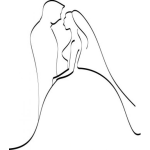 Dibujo para colorear Dibujo De Boda Para Pintar Y Colorear