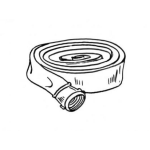 Dibujo para colorear Manguera De Bombero Para Pintar Y Colorear