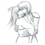 Dibujo para colorear Beso De Principe Para Pintar Y Colorer