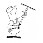 Dibujo para colorear Colorear Limpiador De Vidrios