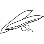 Dibujo para colorear Ejote Para Colorear Y Pintar Dibujos De Ejotes