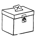 Dibujo para colorear Urna De Votacion Para Pintar Y Colorear