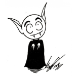 Dibujo para colorear Draculin Para Pintar Y Colorear