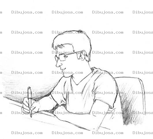 Dibujo para colorear Dibujo De Disenador Dibujando Un Plano Para Pintar Y Colorear
