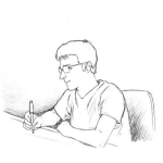 Dibujo para colorear Dibujo De Disenador Dibujando Un Plano Para Pintar Y Colorear