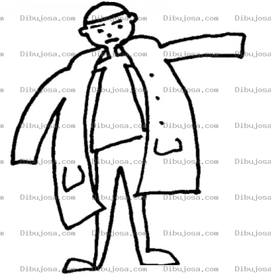 Dibujo para colorear Dibujo Del Loco Hugo Para Pintar Y Colorear
