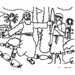 Dibujo para colorear Dibujo Biblico Del Hijo Prodigo Para Pintar Y Colorear