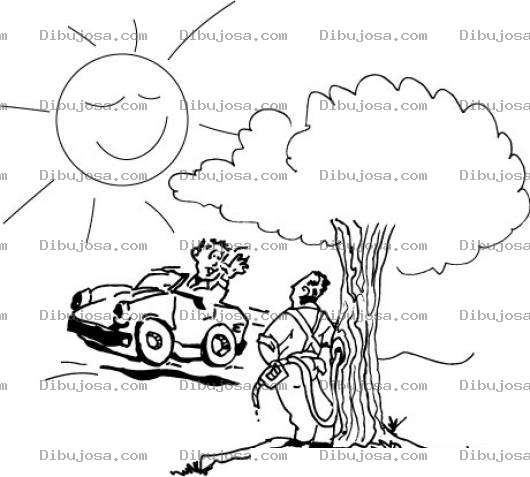 Dibujo para colorear Dibujo De Biodisel Para Pintar Y Colorear Gasolinero De Biodiesel