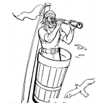 Dibujo para colorear Rodrigo De Triana Para Pintar Y Colorear