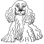 Dibujo para colorear Dibujo De Perrito Cocker Para Pintar Y Colorear