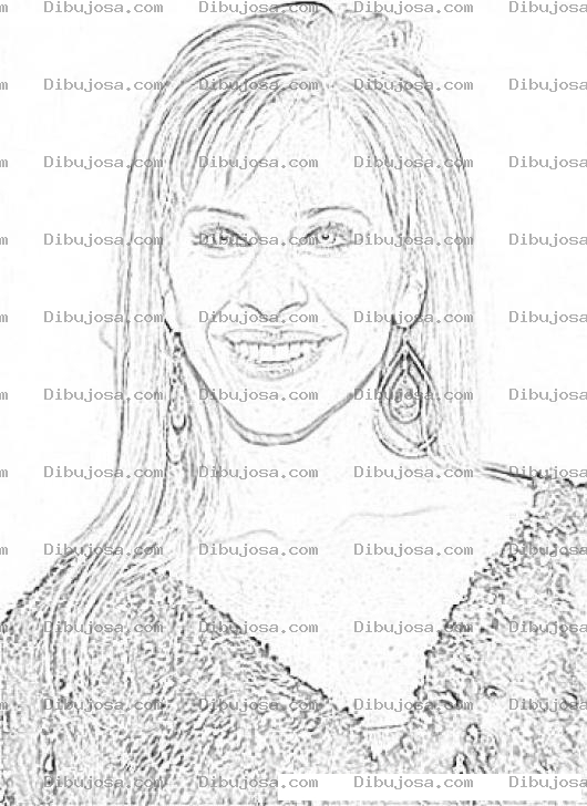 Dibujo para colorear Dibujo De Dina Manzo Para Pintar Y Colorear A Dinamanzo Coloring Page