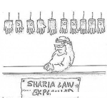 Dibujo para colorear Dibujo De Sharia Law Para Pintar Y Colorear La Ley De Sharia Law