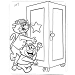Dibujo para colorear Ibujo De Don Gato Y Su Pandilla Para Pintar Y Colorear A Don Gato Y A Benito