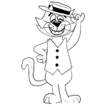 Dibujo para colorear Don Gato Para Pintar Y Colorear Dibujo De Dongato Y Su Pandilla