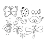 Dibujo para colorear Dibujos De Animalitos Del Bosque Para Pintar Y Colorear