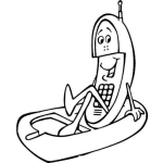 Dibujo para colorear Dibujo De Telefono Inalambrico En Su Base Para Pintar Y Colorear