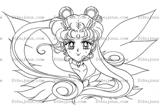 Dibujo para colorear Colorear A Sailormoon
