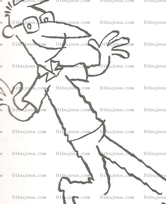 Dibujo para colorear Dibujo De Hombre Diciendo Hola Para Pintar Y Colorear