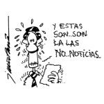 Dibujo para colorear Dibujo De Tartamudo Tartajo Nervioso Dando Las Noticias En Un Noticiero De Television Para Pintar Y Colorear