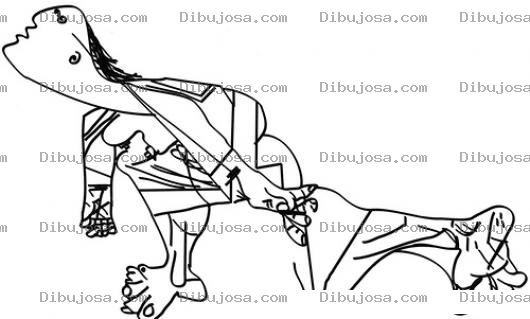 Dibujo para colorear Dibujo De Pies Pesados Para Pintar Y Colorear A Alguien Que Le Pesan Los Pies