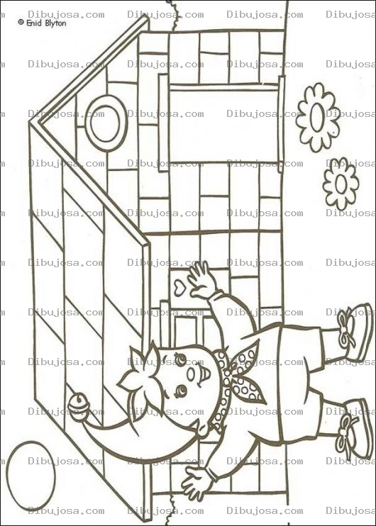 Dibujo para colorear Colorear Casa de Duende
