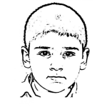 Dibujo para colorear Cara De Nino Para Pintar Y Colorear