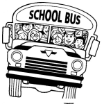 Dibujo para colorear Dibujo De Bus Repleto De Gente Para Pintar Y Colorear Busito Escolar Lleno De Estudiantes