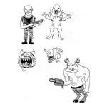 Dibujo para colorear Juego De Doom Para Pintar Y Colorear