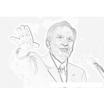 Dibujo para colorear Pastor Adrian Rogers Dibujo Para Pintar Y Colorear