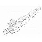 Dibujo para colorear Ana Sofia Gomez Guatemala Gimnasta Dibujo De La Campeona De Gimnasia Olimpica En Guadalajara 2011 Para Pintar Y Colorear