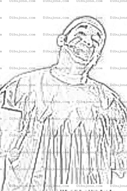 Dibujo para colorear Chuchugua Chuchugua Chuchuguaguagua Payaso Para Colorear