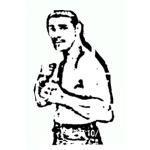 Dibujo para colorear Marvindelapena Dibujo De Marvin De La Pena Peleador De Mma De Guatemala Para Colorear