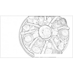 Dibujo para colorear Dibujo De Fiambre De Guatemala Para Pintar Y Colorear