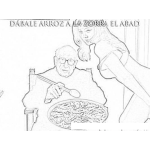 Dibujo para colorear Palindrome Dibujo Para Colorear Oracion Palindrome En Espanol Dabale Arroz A La Zorra El Abad