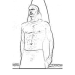 Dibujo para colorear Kelly Slater Surf Dibujo Del Surfista Kellyslater Para Pintar Y Colorear