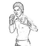 Dibujo para colorear Dibujo De K J Noons Peleador De Mma En Strikeforce Para Colorear A Karl James Noons Kjnoons Kay Jay Nuns