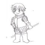 Dibujo para colorear Dibujo De Caballerito Para Pintar Y Colorear Nino Caballero Medieval