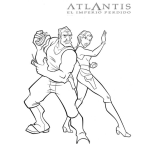 Dibujo para colorear Dibujo De Atlantis El Imperio Perdido Para Pintar Y Colorear