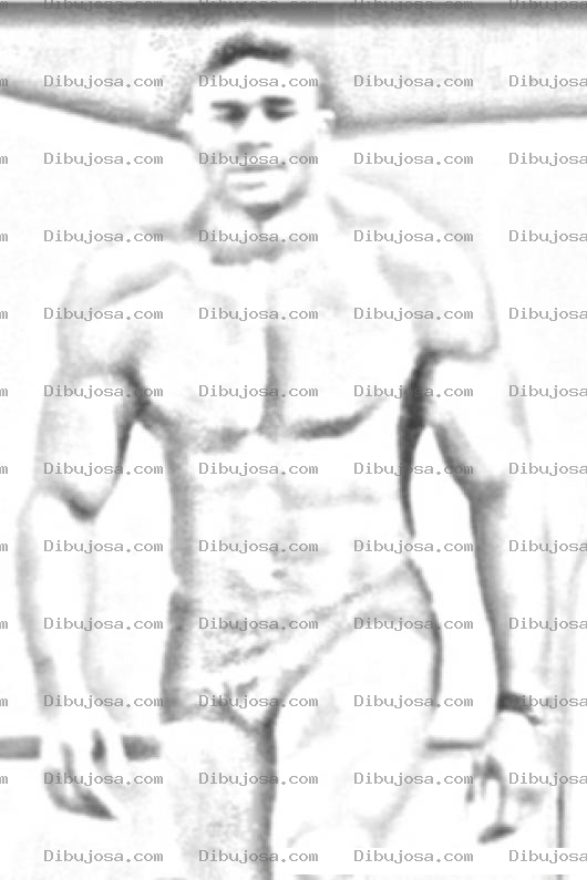 Dibujo para colorear Alistairovereem Dibujo De Alistair Overeem Para Pintar Y Colorear Peleador De Mma En Strikeforce