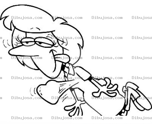 Dibujo para colorear Mujer Enamorada Y Colgada Peor Que Chorizo En Tienda Para Pintar Y Colorear Dibujo De Mujer Con El Corazon Palpitando El Corazon Me Hace Pum Pum