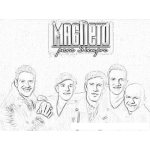 Dibujo para colorear Magneto Mexico Dibujo Del Grupo Magneto Para Pintar Y Colorear