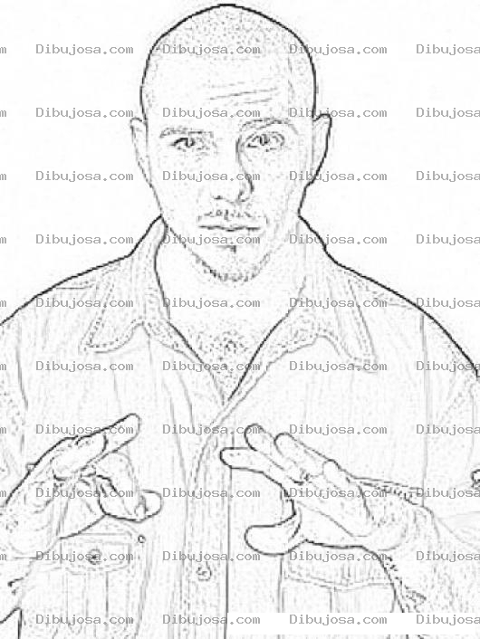 Dibujo para colorear Pitbull Cantante Dibujo Del Cantante Pitbull Para Pintar Y Colorear Al Cubano Armando Christian Perez De Maldito Alcohol