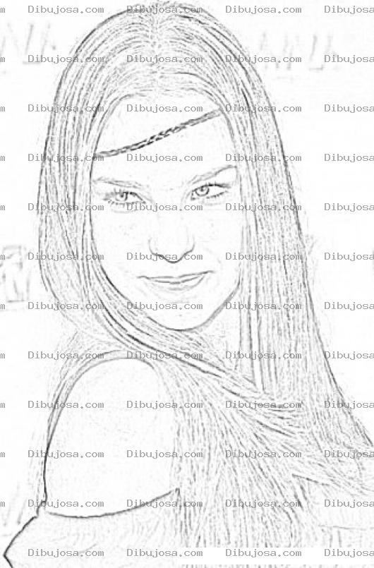 Dibujo para colorear Belinda Dibujo De La Cantante Mexicana Belinda Para Pintar Y Colorear A Belindabelinda