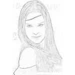 Dibujo para colorear Belinda Dibujo De La Cantante Mexicana Belinda Para Pintar Y Colorear A Belindabelinda