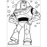 Dibujo para colorear Colorear a Buzz LightYear